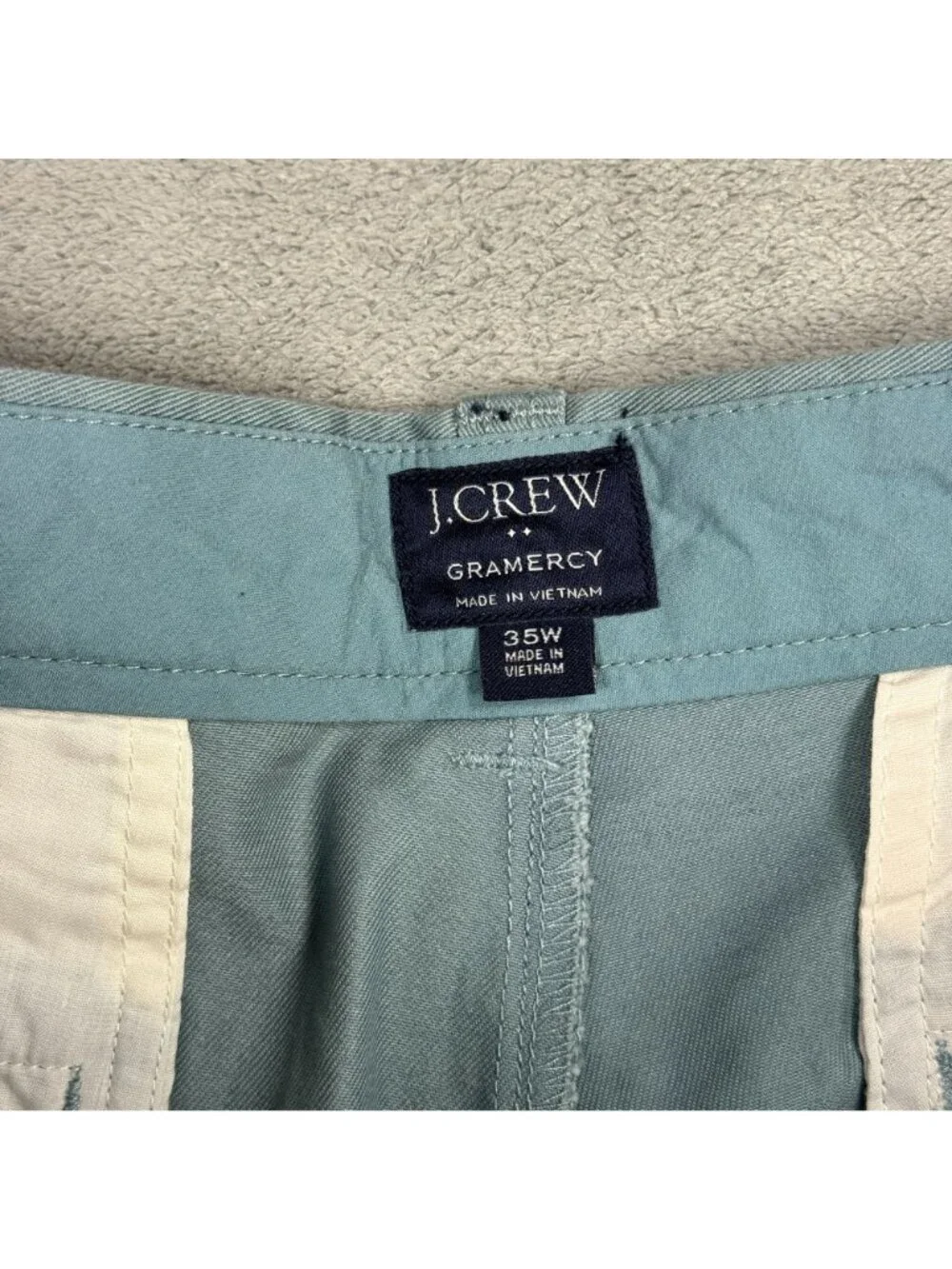 J. Crew Gramercy Shorts Mens 35 Blue Summer Short Minimalist Preppy Cotton